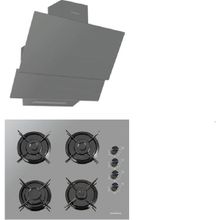 Luxell OC88 - DA6 835 Gri 2'li Ankastre Set