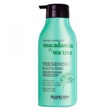 Luxliss 500 ml Thickening Macadamia Tea Tree Thickening Scalp- Hair Conditioner