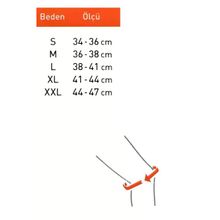 Luxor 104 2XL Örgü Patella Ligament Destekli Dizlik