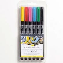Lyra 6'lı Set Aqua Brush Duo Fırça Uçlu Kalem