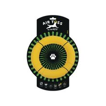M-Pets Air Toss Daire Suda Yüzen 20.5x3.66 cm Sarı Köpek Oyuncağı