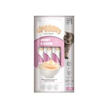 M-Pets Creamy Joint Bone Tavuklu Sığırlı ve Somonlu 4x15 gr Kedi Ödülü