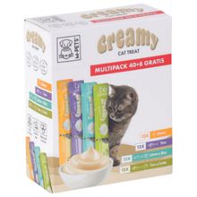 M-Pets Creamy Karışık Lezzetler 1 48x15 gr Krema Kedi Ödülü