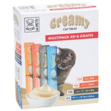 M-Pets Creamy Karışık Lezzetler 2 48x15 gr Krema Kedi Ödülü