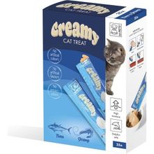 M-Pets Creamy Ton Balıklı Karidesli 25x15 gr Kedi Ödülü