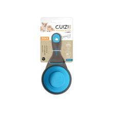 M-Pets Cuizi 3in1 237 ml Mavi Fonksiyonel Mama Ölçü Kabı