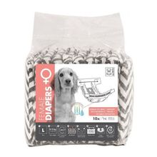 M-Pets Diapers L 10 Lu Dişi Köpekler İçin Külot