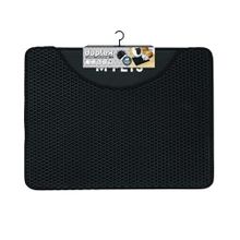 M-Pets Duplex Elekli 45x65 cm Siyah Kedi Kumu Paspası