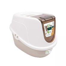 M-Pets Eco Tima Bej L 60x45x42.5 cm Kapalı Kedi Tuvaleti
