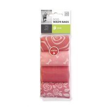 M-Pets Gül Kokulu 8x15 pcs Dışkı Toplama Poşeti