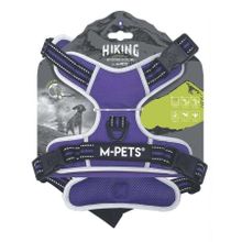 M-Pets Hiking Reflektörlü M Mor Köpek Göğüs Tasması