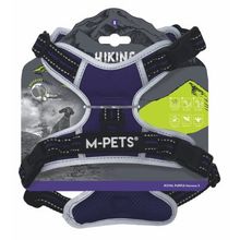 M-Pets Hiking Reflektörlü S Mor 35-60 cm Köpek Göğüs Tasması