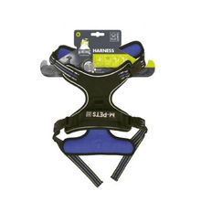 M-Pets Hiking Reflektörlü XL Mavi 50-110 cm Köpek Göğüs Tasması