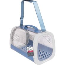 M-Pets Honey 59.1x38.1x35.4 cm Mavi Kedi ve Küçük Irk Köpekler İçin Taşıma Çantası