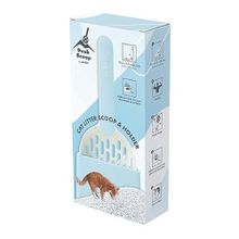M-Pets Peak 12.5x5.5x26.5 cm Mavi Kedi Kumu Küreği Seti