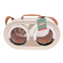 M-Pets Radio 50.2x23.5x31.3 cm Beyaz Kedi Taşıma Çantası