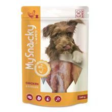 M-Pets Tavuklu ve Sığır Derisi Sargılı 160 gr Köpek Ödül Maması
