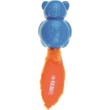 M-Pets Teddy Kauçuk Sesli 30 cm Mavi Köpek Oyuncağı