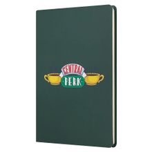 Mabbels Friends Central Perk Sert Kapak Butik Defter Yeşil 80 Yaprak 15 x 21