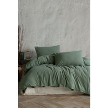 Macas Home Olivy %100 Pamuklu Yıkamalı Çift Kişilik Nevresim Takımı