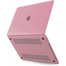 Macbook Pro 13 2020 Macbook Buzlu Kapak Pembe Kılıf