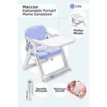Maccon Portatif Mama Sandalyesi - Lila