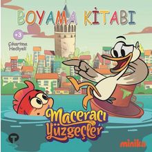 Maceracı Yüzgeçler Boyama Kitabı 3 - Kolektif