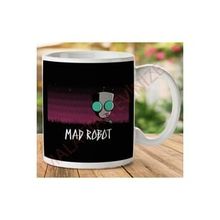 Mad Robot Gir Invader Baskılı Kupa