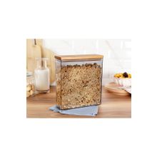 Madame Coco Lucille 2500 ml Ahşap Kapaklı Saklama Kabı