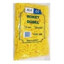 Made 10 mm 500 Adet Roket Dübel