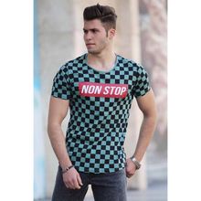 Madmext 2621 Mint Yeşili Erkek T-Shirt