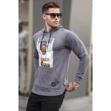 Madmext 2780 Gri Erkek Sweatshirt