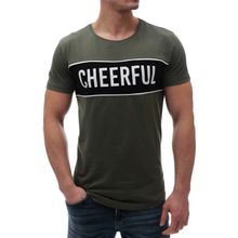 Madmext 2881 Haki Erkek T-shirt