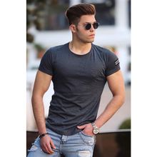 Madmext 2883 Füme Erkek T-shirt