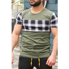 Madmext 3004 Haki Erkek T-shirt