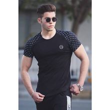 Madmext 3011 Basic Siyah Erkek T-Shirt