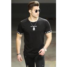 Madmext 4461 Siyah Erkek T-shirt