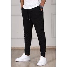 Madmext 4821 Siyah Paçası Lastikli Erkek Eşofman