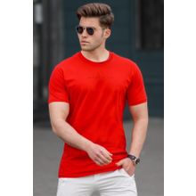 Madmext 5258 Kırmızı Erkek T-shirt