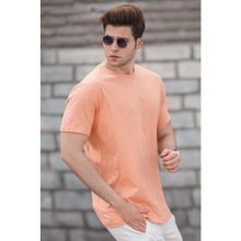Madmext 5268 Yavru Ağzı Basic Erkek Tişört