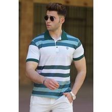 Madmext 5279 Siyah Polo Yaka Erkek Tişört