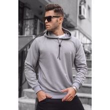 Madmext 5334 Boyalı Gri Erkek Sweatshirt