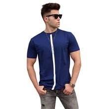 Madmext 5378 Lacivert Erkek T-Shirt
