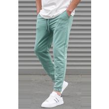 Madmext 5494 Mint Yeşili Basic Paçası Lastikli Erkek Eşofman