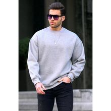 Madmext 6048 Gri Erkek Sweatshirt