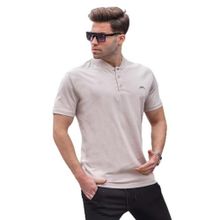 Madmext 6067 Taş Rengi Erkek T-shirt