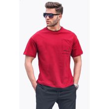 Madmext 6090 Beyaz Parçalı Basic Erkek T-shirt