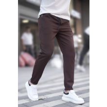 Madmext 6520 Kahverengi Erkek Pantolon