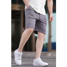 Madmext 6528 Füme Erkek Basic Şort