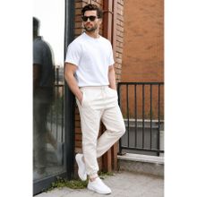 Madmext 6853 Bej Erkek Pantolon